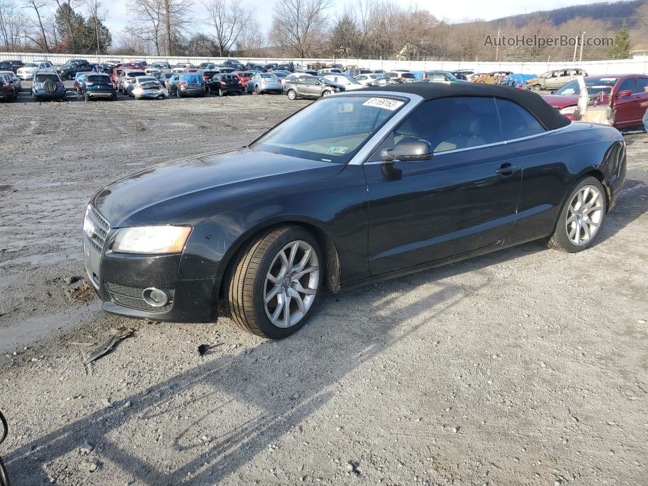 2011 Audi A5 Premium Black vin: WAUCFAFH8BN002595