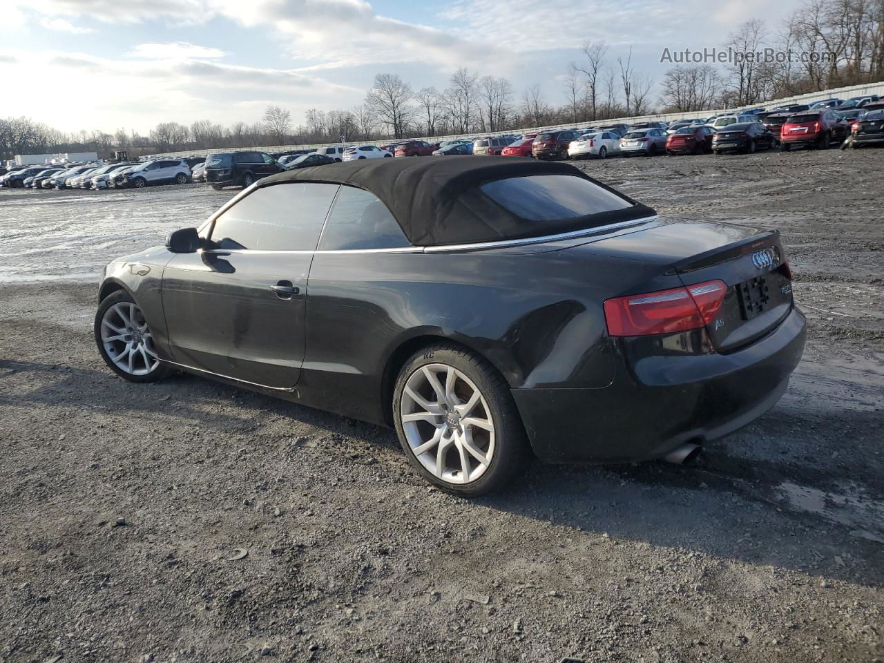 2011 Audi A5 Premium Black vin: WAUCFAFH8BN002595