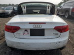 2014 Audi A5 Premium White vin: WAUCFAFH8EN009602