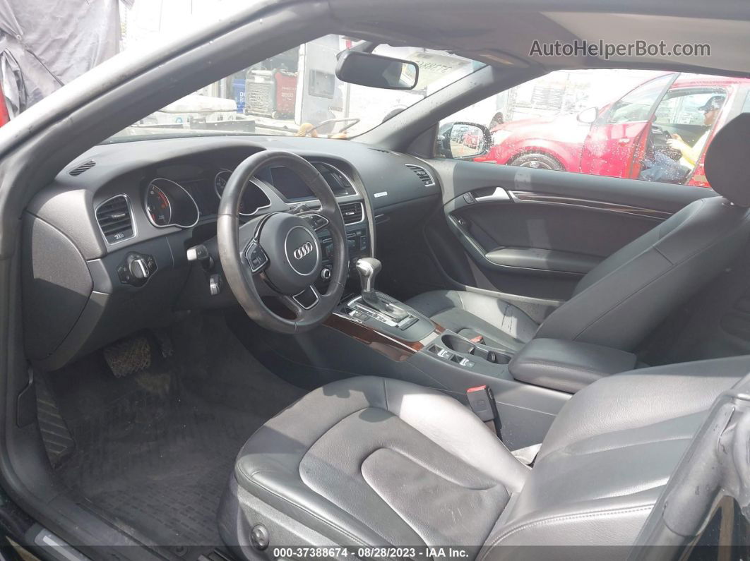 2014 Audi A5 2.0t Premium Черный vin: WAUCFAFH9EN014839