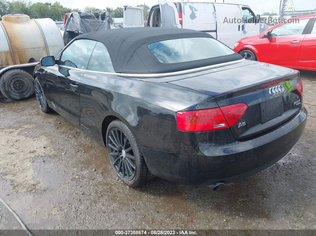 2014 Audi A5 2.0t Premium Black vin: WAUCFAFH9EN014839