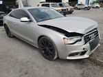 2014 Audi A5 Premium Silver vin: WAUCFAFR0EA011277