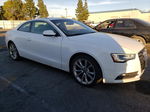 2014 Audi A5 Premium White vin: WAUCFAFR0EA053111