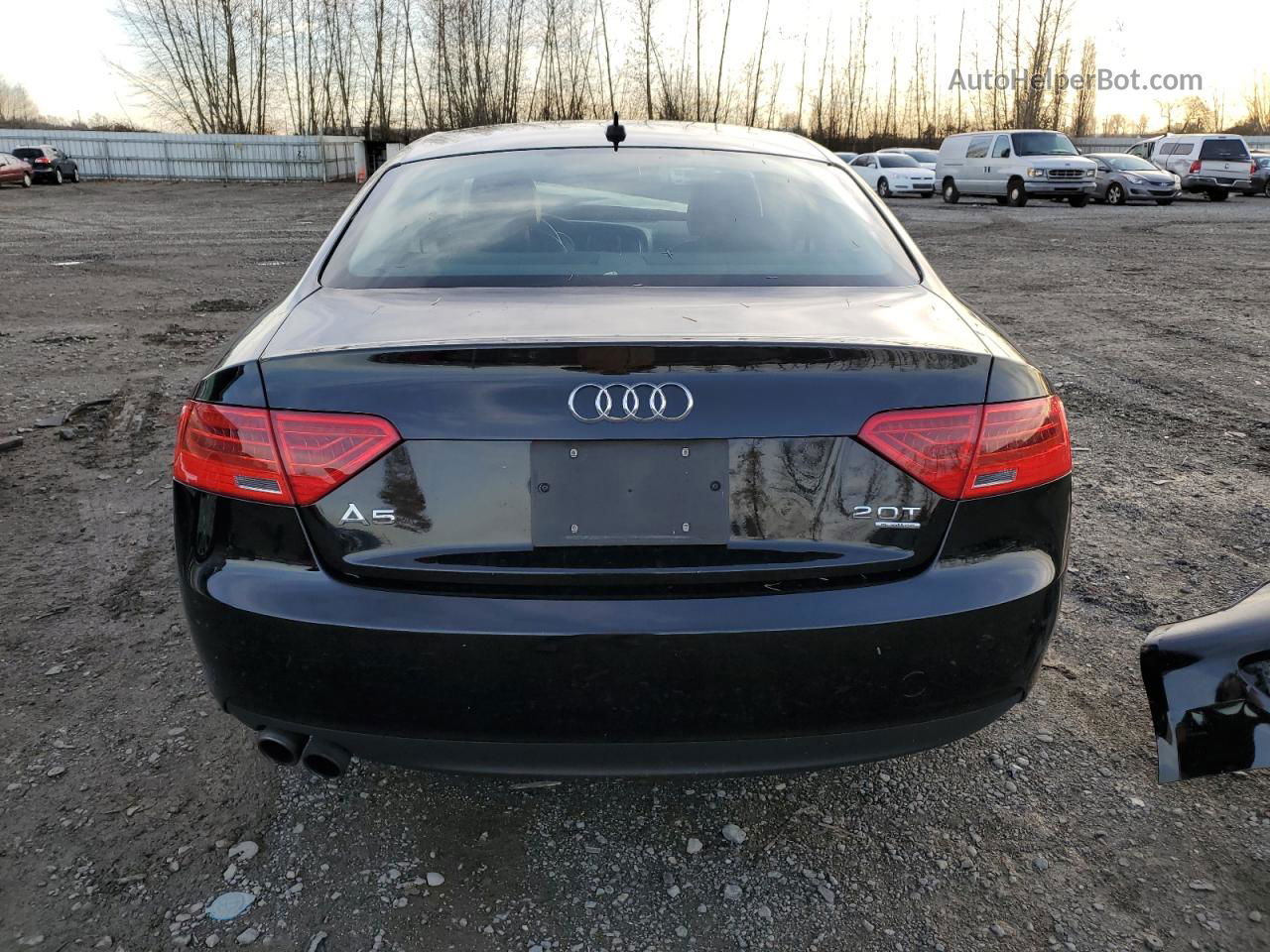 2014 Audi A5 Premium Black vin: WAUCFAFR0EA061662