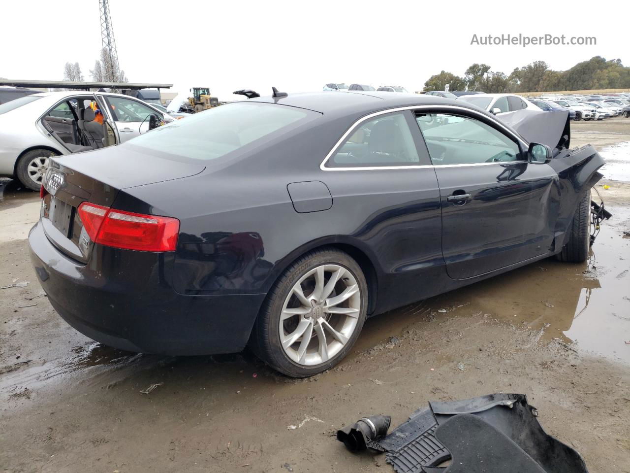 2014 Audi A5 Premium Black vin: WAUCFAFR1EA048550