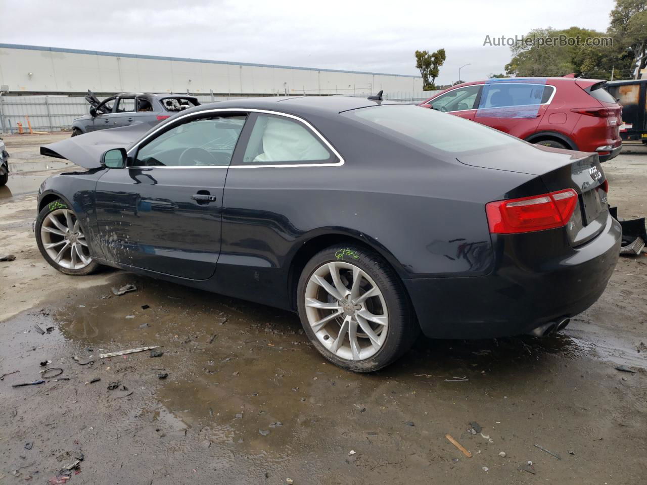 2014 Audi A5 Premium Black vin: WAUCFAFR1EA048550