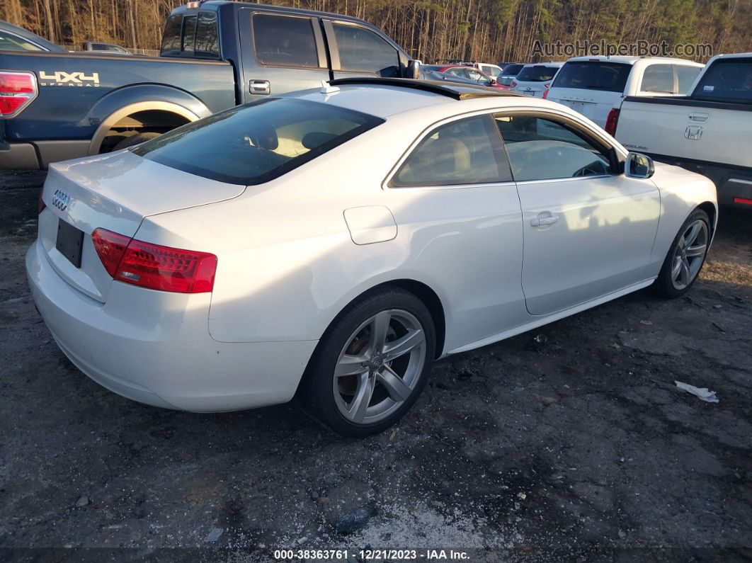 2014 Audi A5 2.0t Premium White vin: WAUCFAFR2EA064076