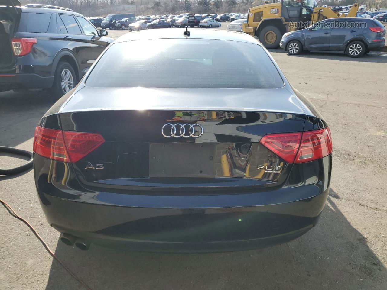 2014 Audi A5 Premium Black vin: WAUCFAFR3EA010933