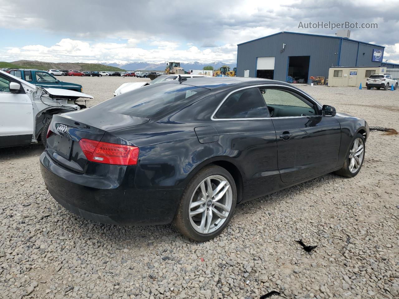 2014 Audi A5 Premium Black vin: WAUCFAFR3EA025707