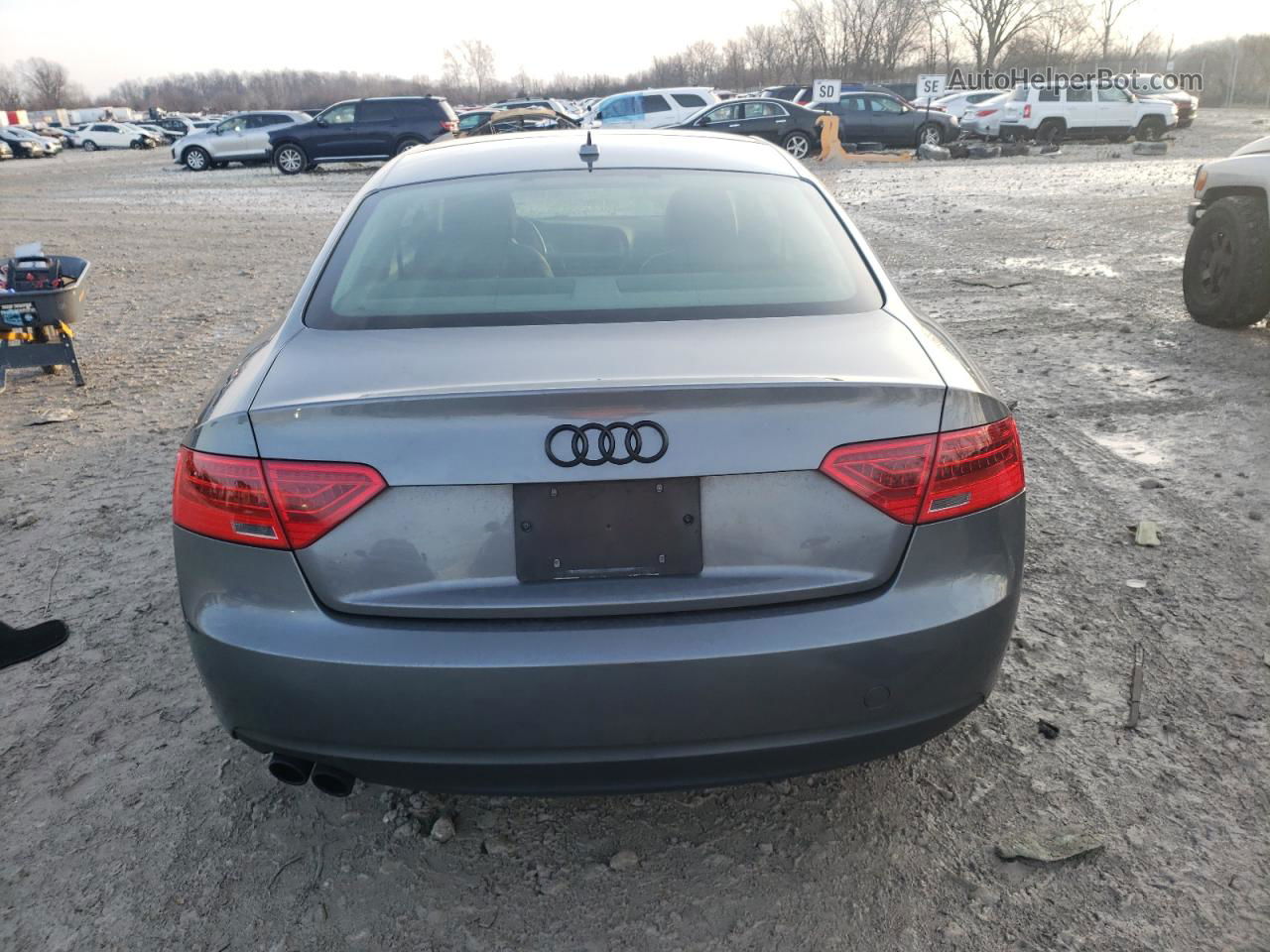 2014 Audi A5 Premium Gray vin: WAUCFAFR4EA020600