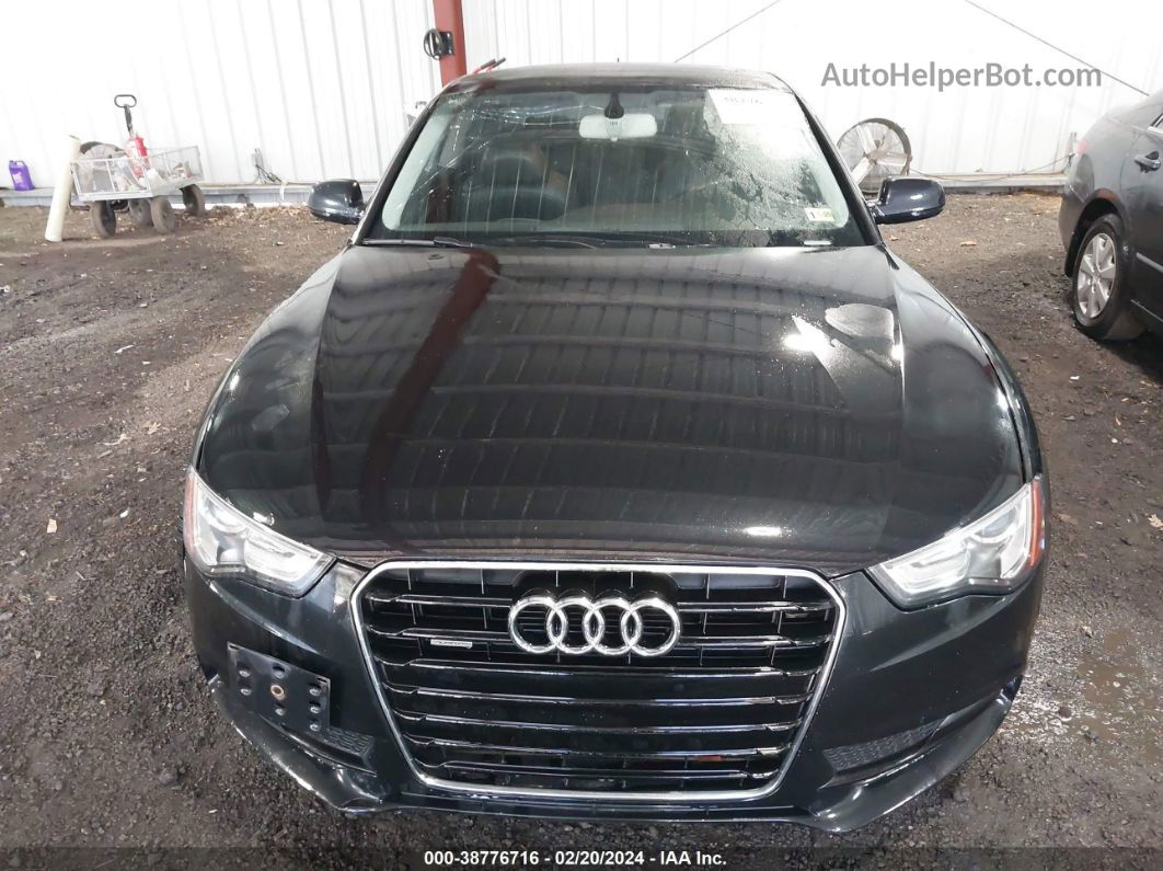 2014 Audi A5 2.0t Premium Черный vin: WAUCFAFR5EA003448