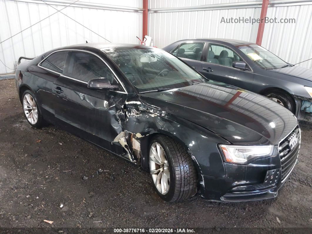 2014 Audi A5 2.0t Premium Черный vin: WAUCFAFR5EA003448