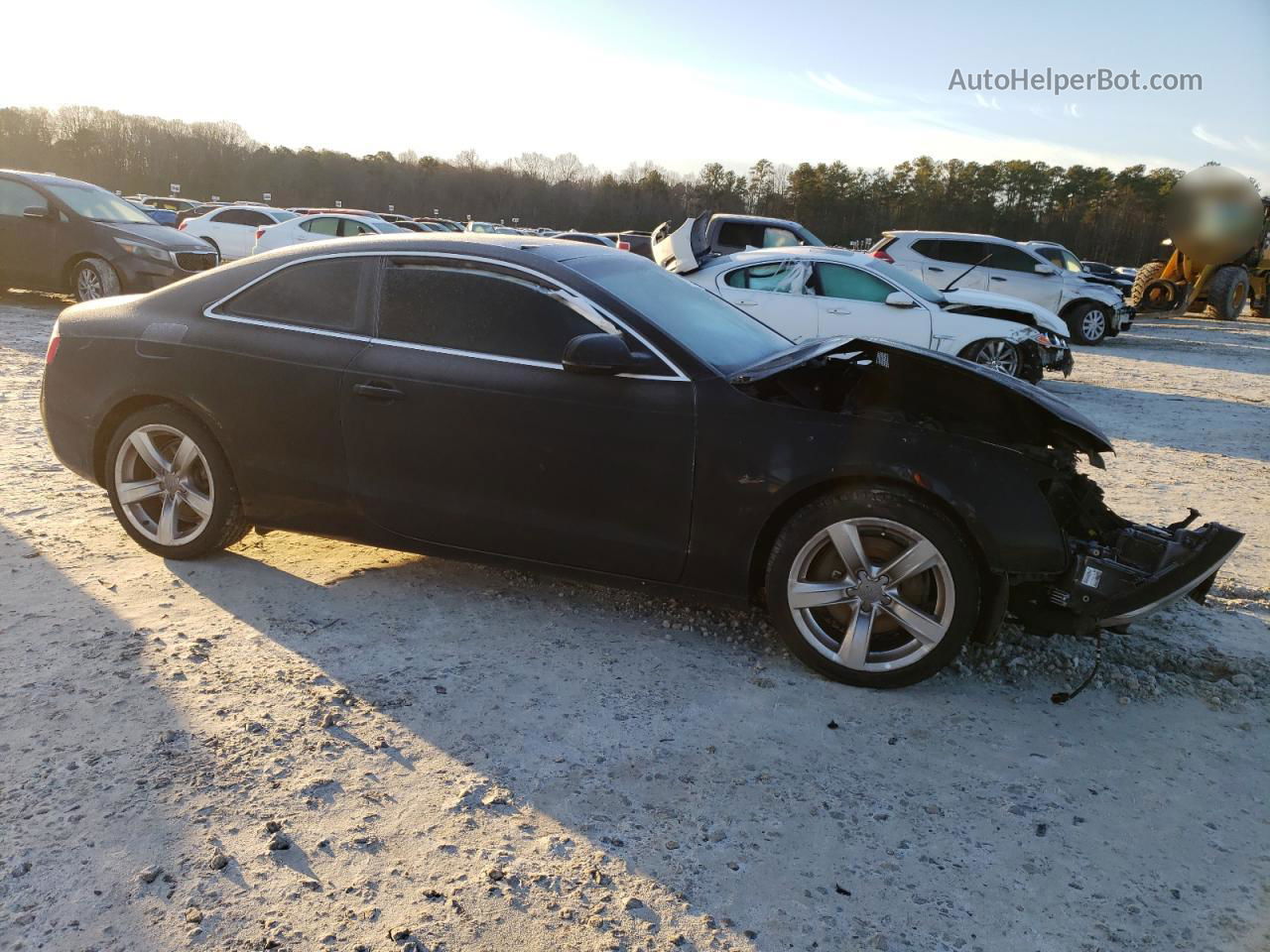 2014 Audi A5 Premium Black vin: WAUCFAFR7EA024589