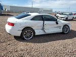 2014 Audi A5 Premium White vin: WAUCFAFR7EA039674