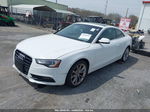 2014 Audi A5 2.0t Premium White vin: WAUCFAFR8EA022947