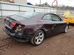 2014 Audi A5 Premium Purple vin: WAUCFAFR8EA041708