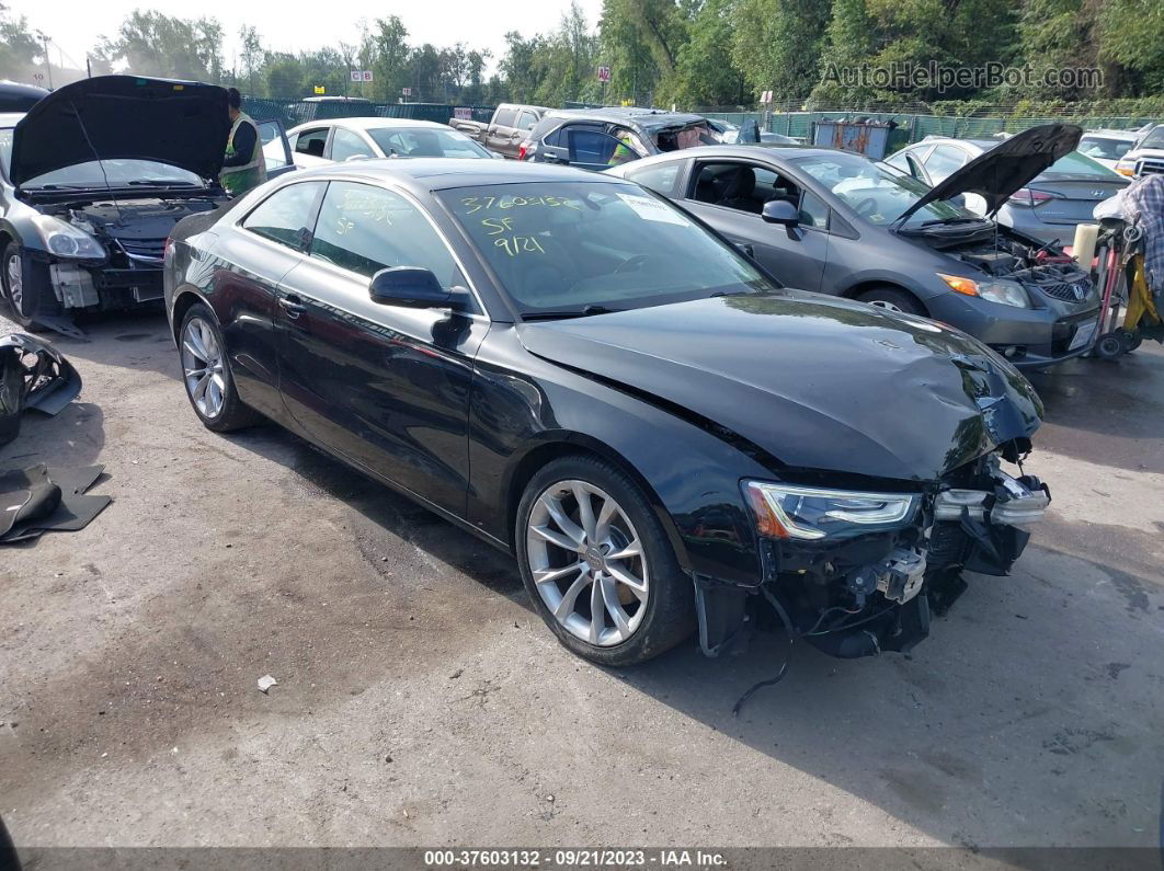 2014 Audi A5 2.0t Premium Black vin: WAUCFAFR9EA072627