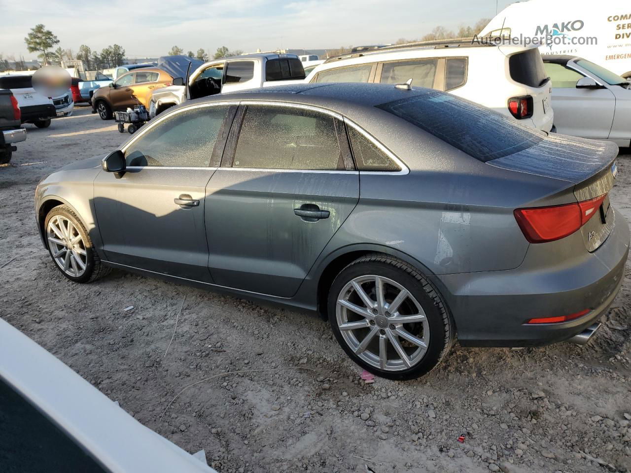 2015 Audi A3 Premium Plus Gray vin: WAUCJGFF8F1040695