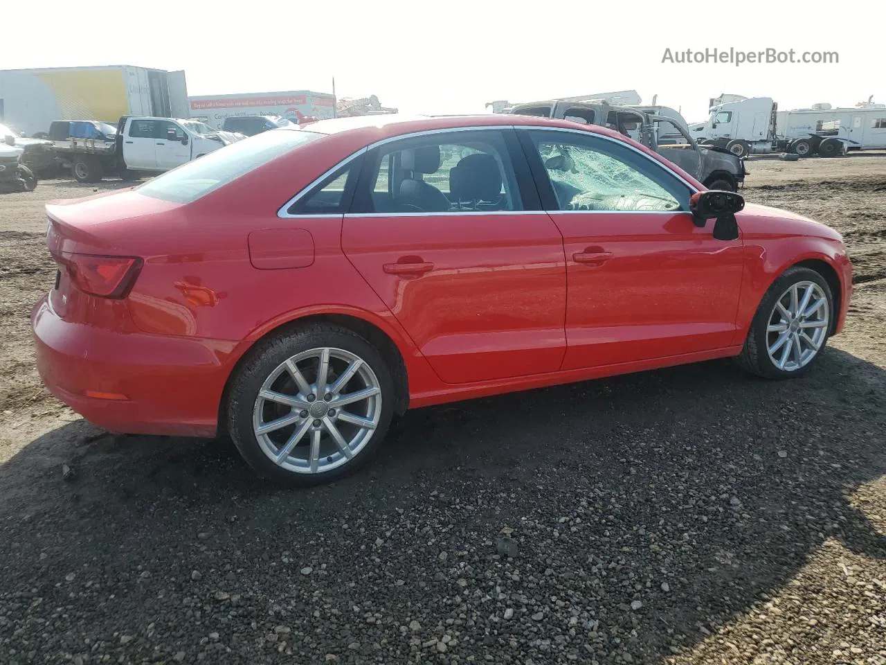 2015 Audi A3 Premium Plus Красный vin: WAUCJGFF9F1048076