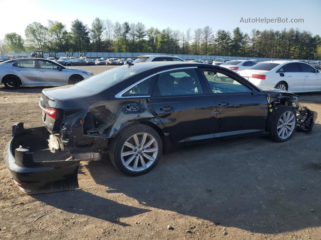 2019 Audi A6 Premium Black vin: WAUD8AF21KN130428