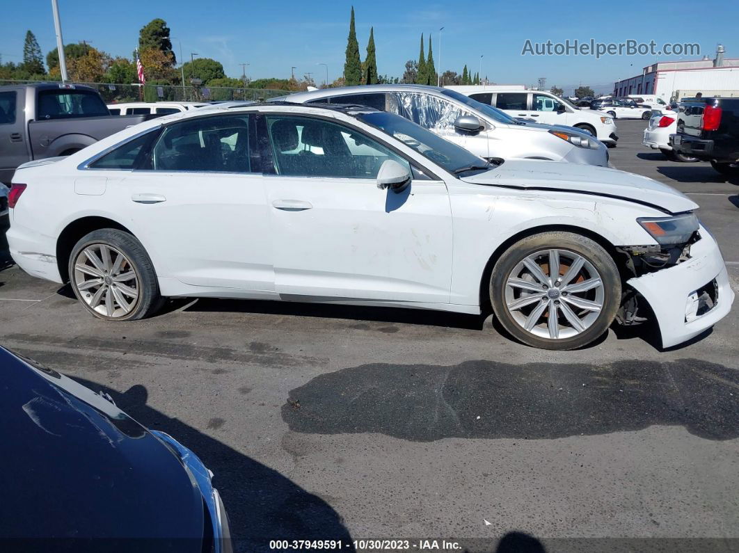 2019 Audi A6 Premium White vin: WAUD8AF22KN120295