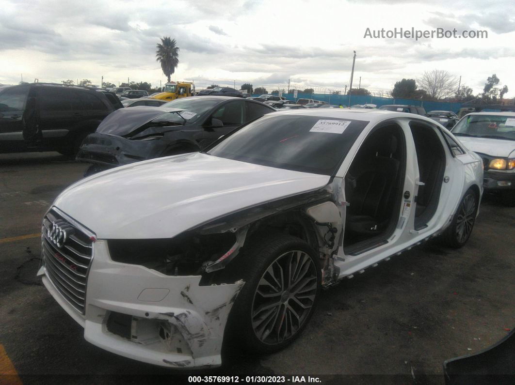 2017 Audi A6 2.0t Premium White vin: WAUD8AFC0HN002232