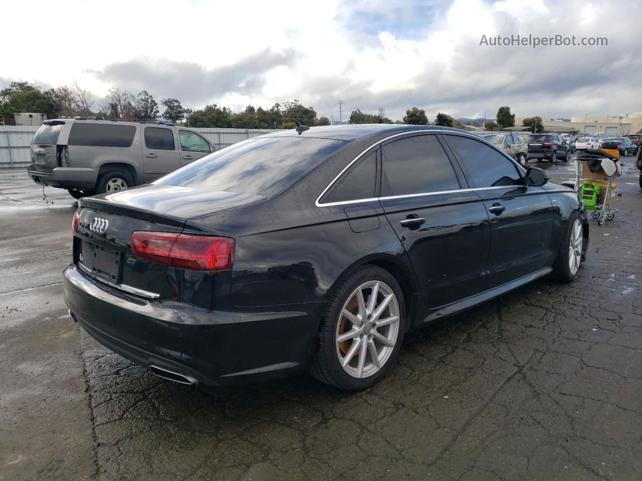 2017 Audi A6 Premium Plus Черный vin: WAUD8AFC9HN124281