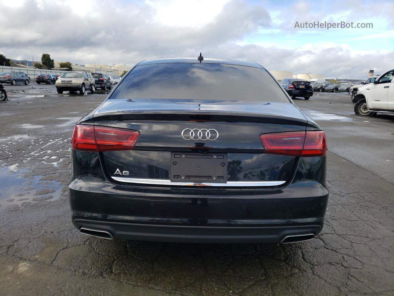 2017 Audi A6 Premium Plus Черный vin: WAUD8AFC9HN124281