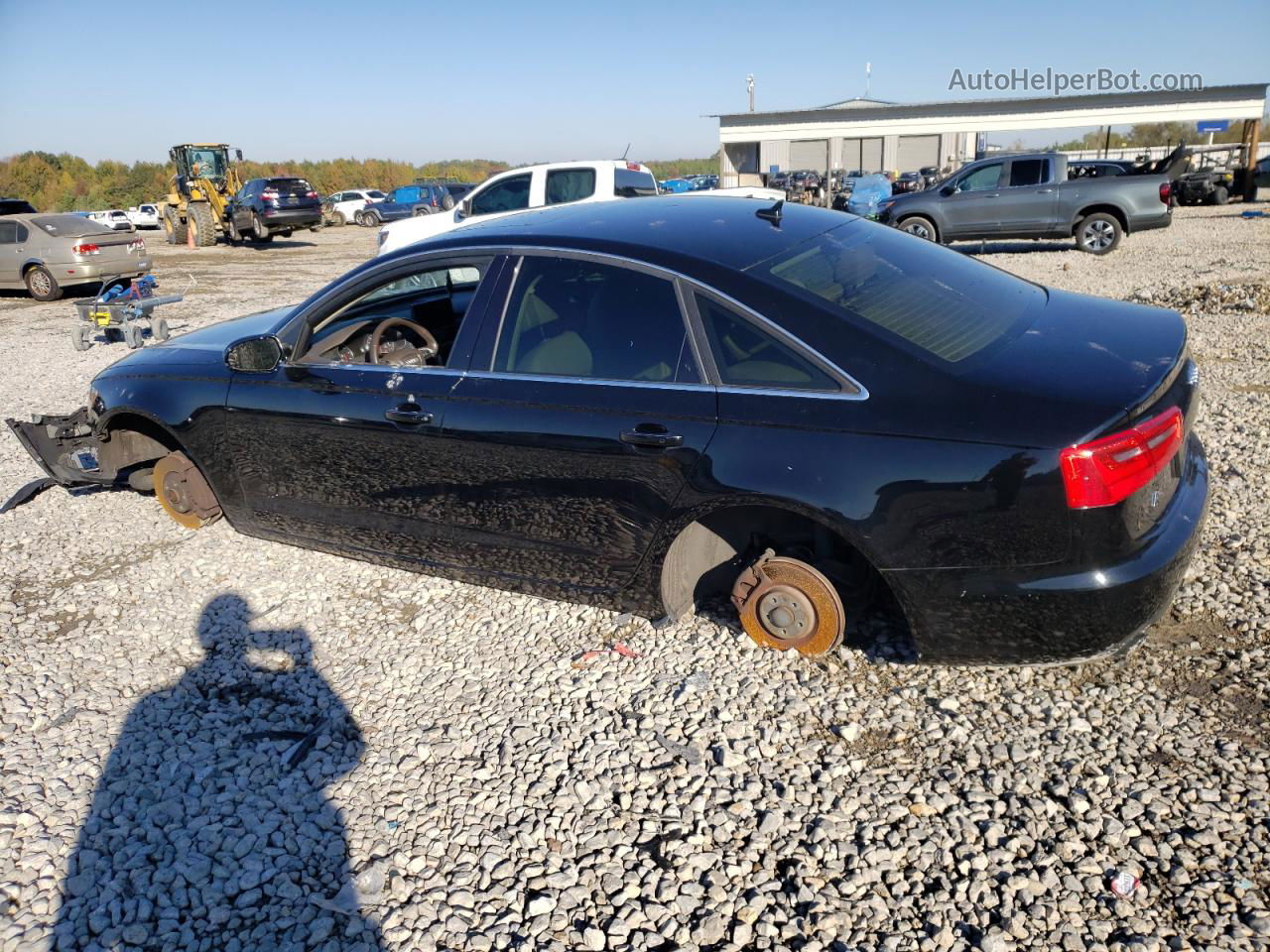 2014 Audi A6 Premium Plus Black vin: WAUDFAFC2EN094798