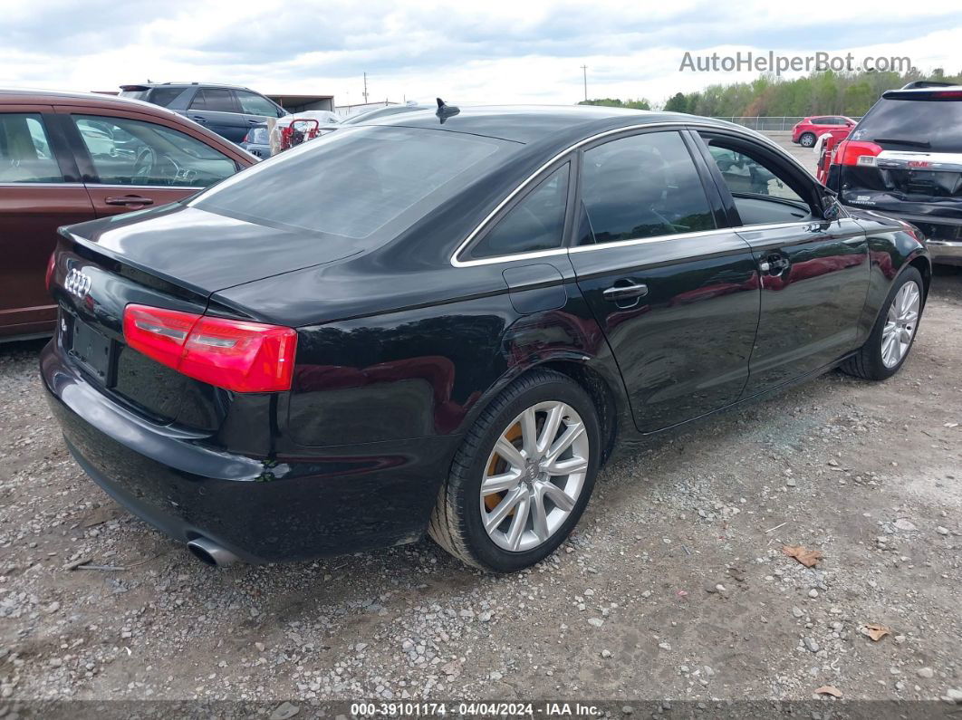 2014 Audi A6 2.0t Premium Черный vin: WAUDFAFC2EN106111