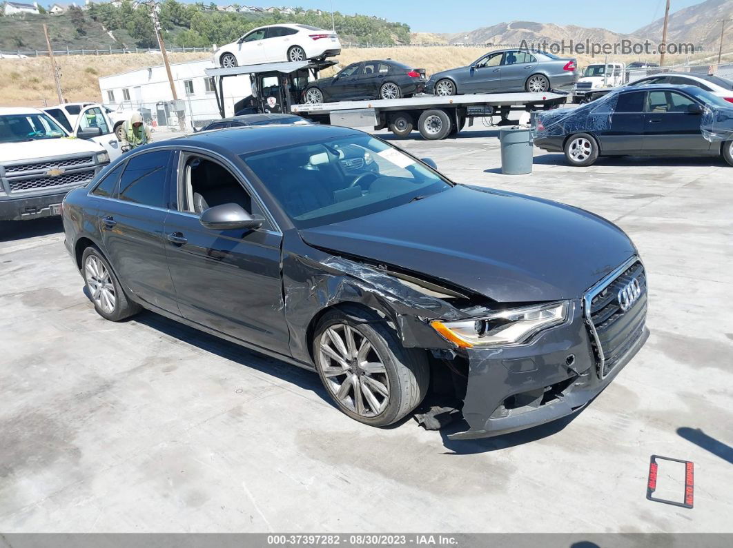 2013 Audi A6 2.0t Premium Black vin: WAUDFAFC3DN106908