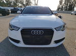 2014 Audi A6 Premium Plus Белый vin: WAUDFAFC3EN076049