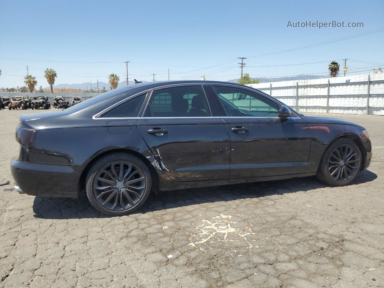 2013 Audi A6 Premium Plus Черный vin: WAUDFAFC4DN144938