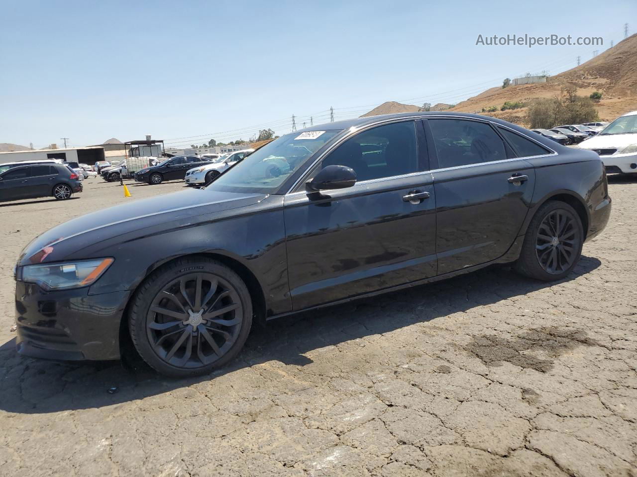 2013 Audi A6 Premium Plus Черный vin: WAUDFAFC4DN144938