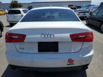 2014 Audi A6 Premium Plus White vin: WAUDFAFC4EN114694