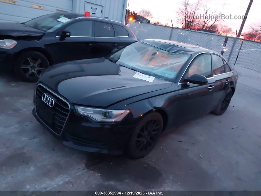 2013 Audi A6 2.0t Premium Black vin: WAUDFAFC5DN008639