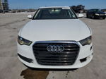 2013 Audi A6 Premium Plus White vin: WAUDFAFC5DN048767