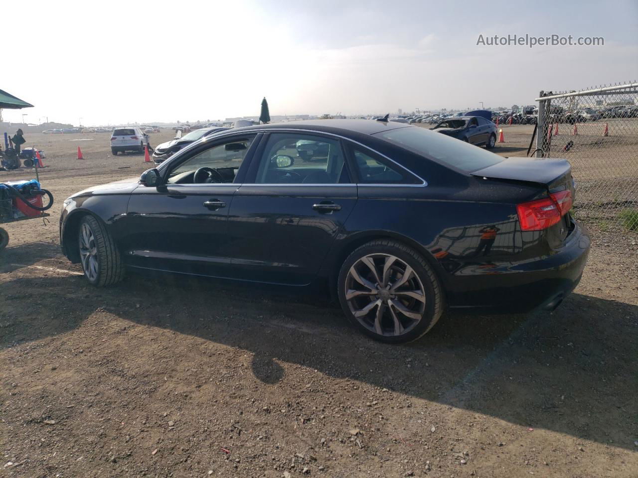 2013 Audi A6 Premium Plus Black vin: WAUDFAFC6DN097279