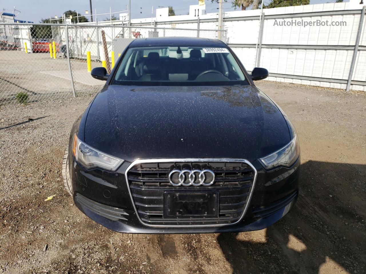 2013 Audi A6 Premium Plus Black vin: WAUDFAFC6DN097279