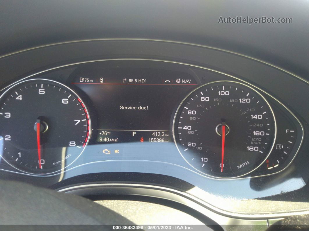 2014 Audi A6 2.0t Premium Plus Белый vin: WAUDFAFC8EN072918