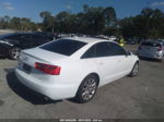 2014 Audi A6 2.0t Premium Plus White vin: WAUDFAFC8EN072918