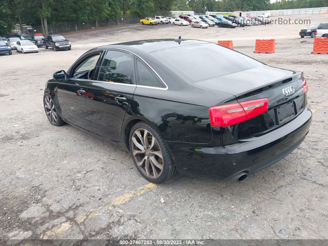 2014 Audi A6 2.0t Premium Plus Black vin: WAUDFAFC8EN129974