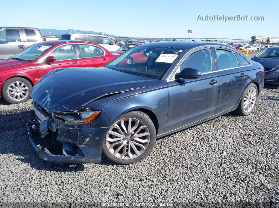 2013 Audi A6 2.0t Premium Black vin: WAUDFAFCXDN029339