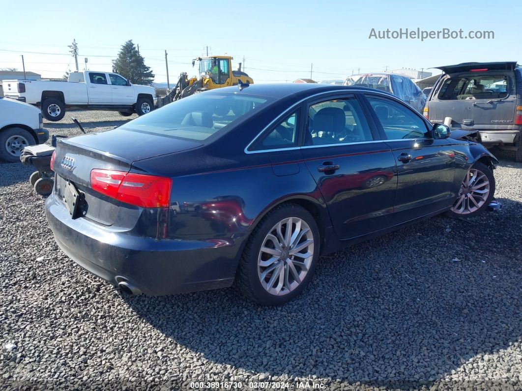 2013 Audi A6 2.0t Premium Black vin: WAUDFAFCXDN029339