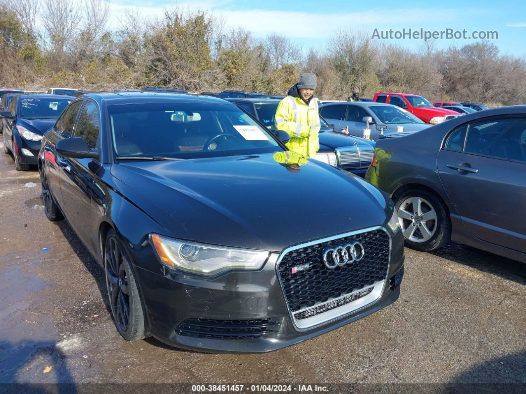 2014 Audi A6 2.0t Premium Black vin: WAUDFAFCXEN093477