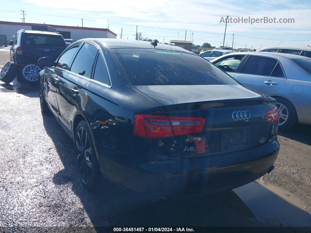 2014 Audi A6 2.0t Premium Черный vin: WAUDFAFCXEN093477