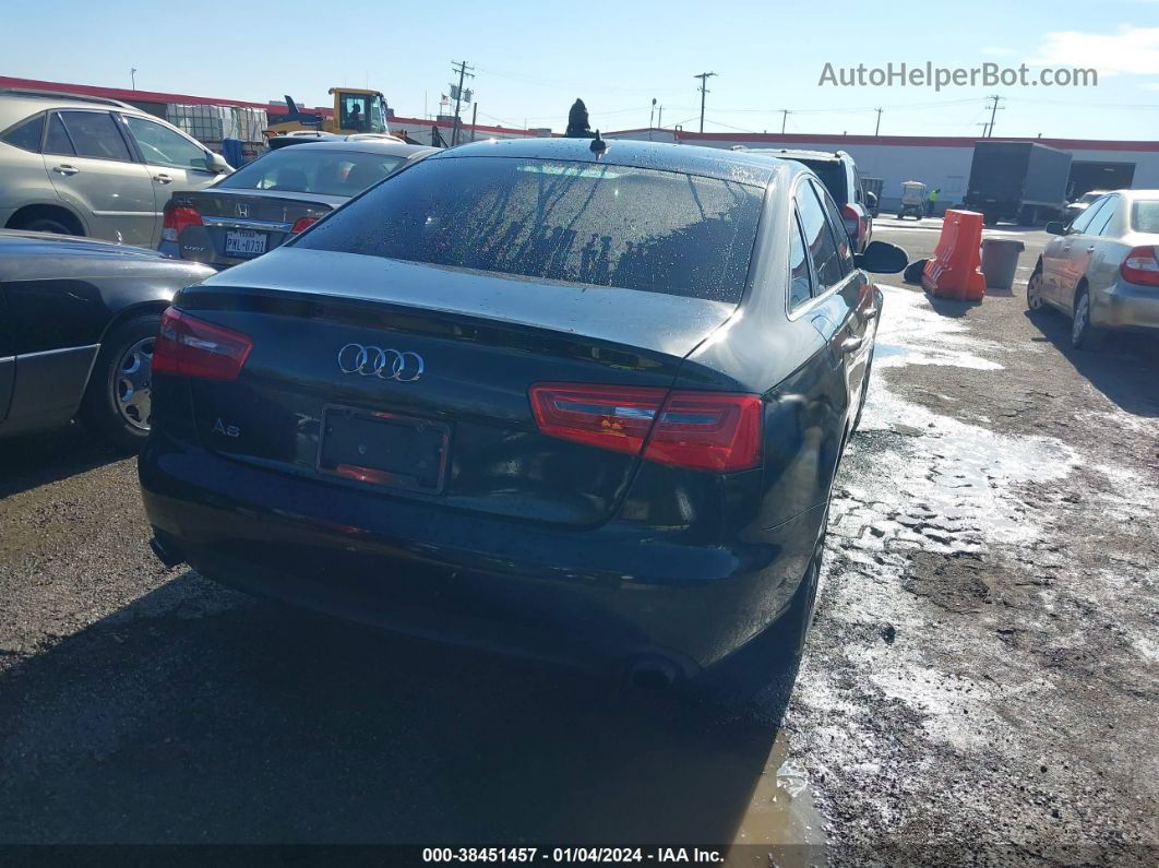 2014 Audi A6 2.0t Premium Черный vin: WAUDFAFCXEN093477