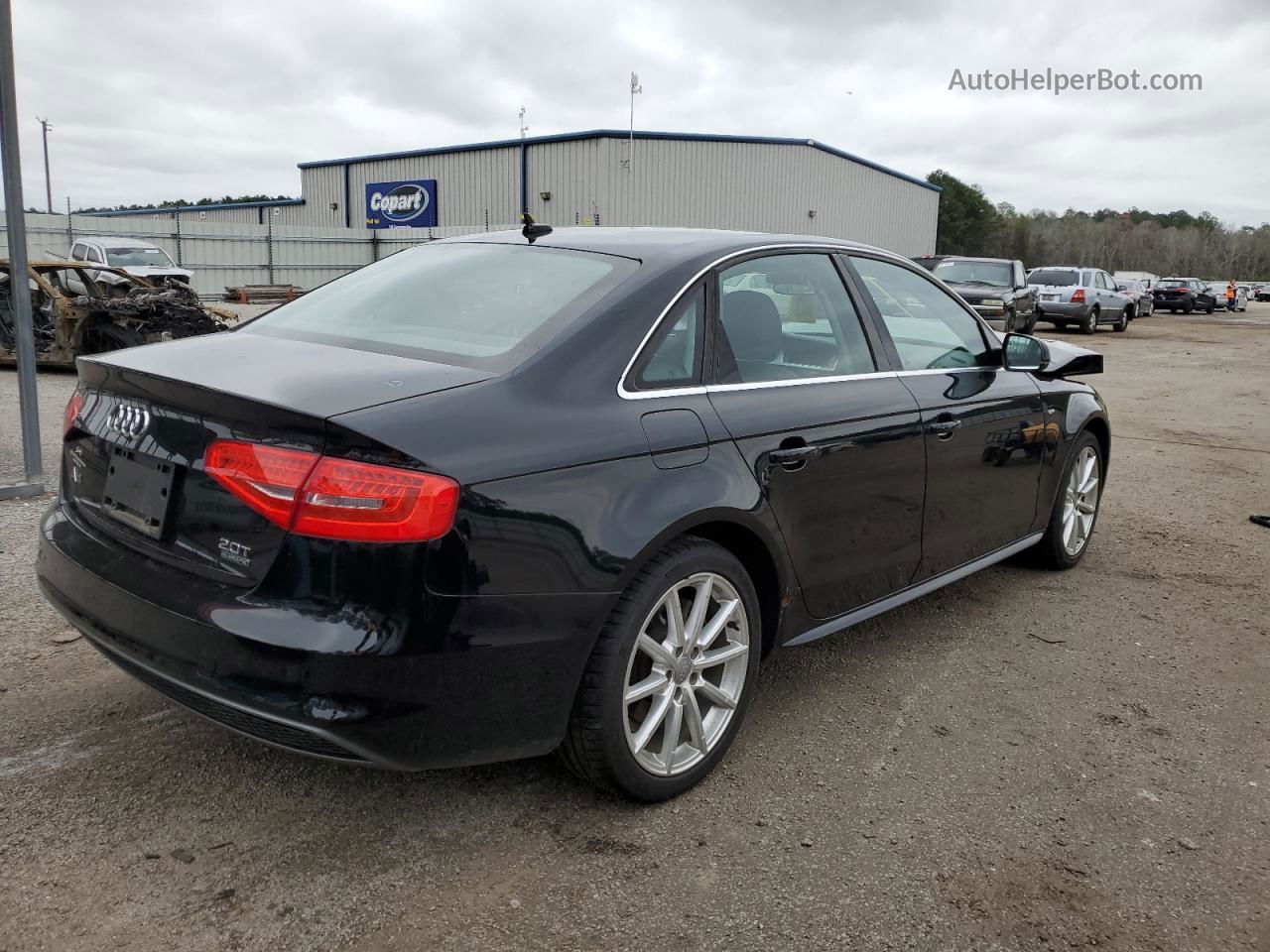 2016 Audi A4 Premium S-line Черный vin: WAUDFAFL2GN008893