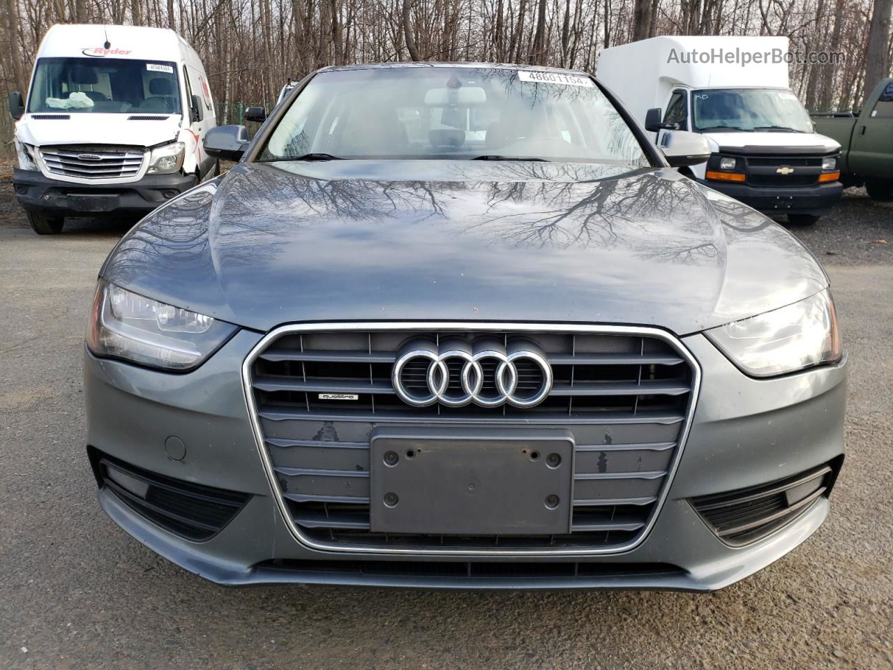 2014 Audi A4 Premium Серый vin: WAUDFAFL3EN023416