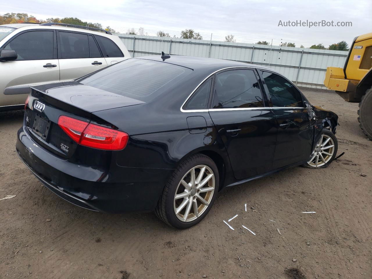 2016 Audi A4 Premium S-line Черный vin: WAUDFAFL4GN007633